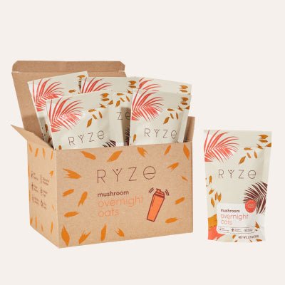 RYZE Mushroom Overnight Oats Starter Pack